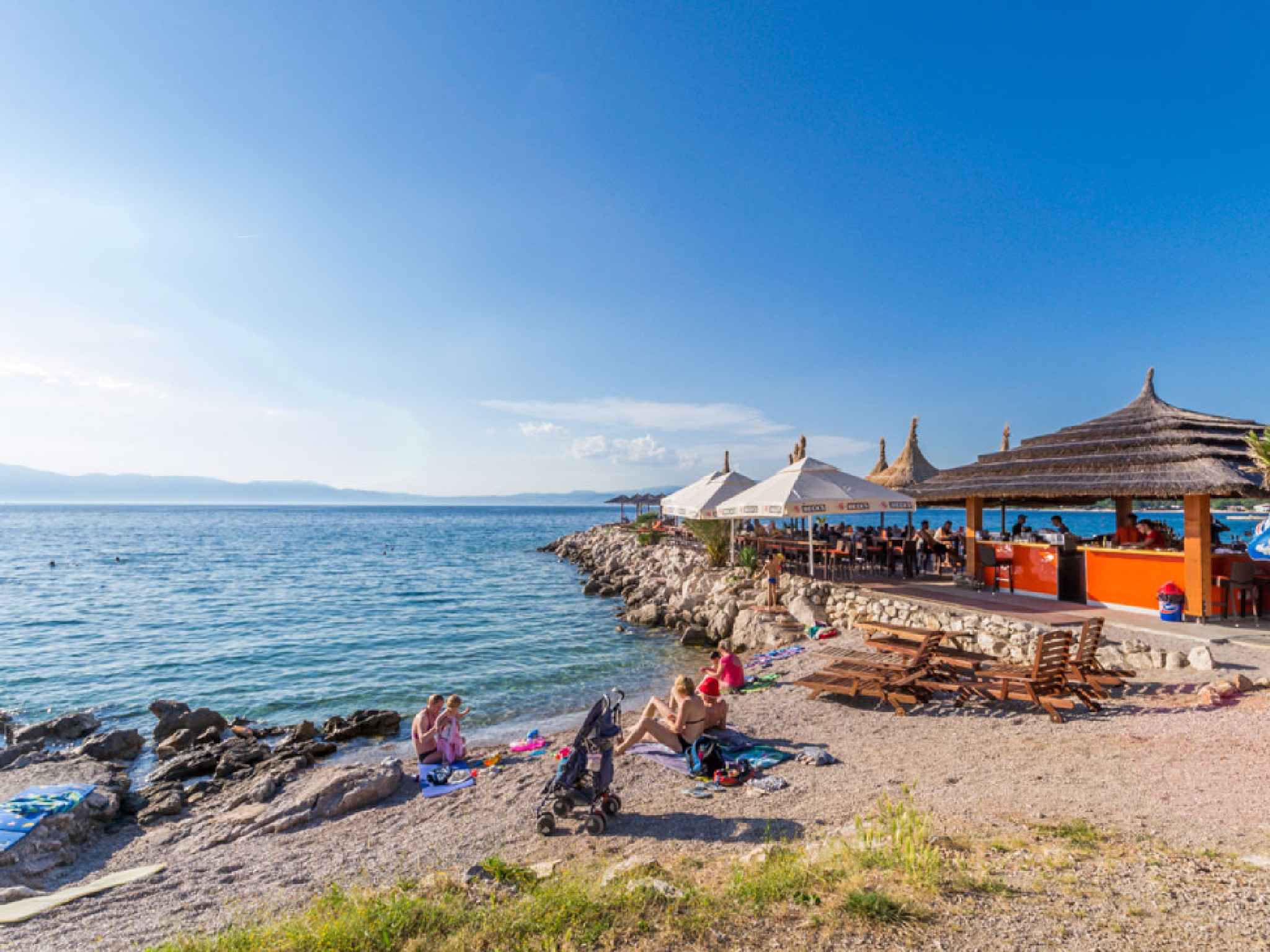 Ferienwohnung mit Meerblick   kroatische Inseln
