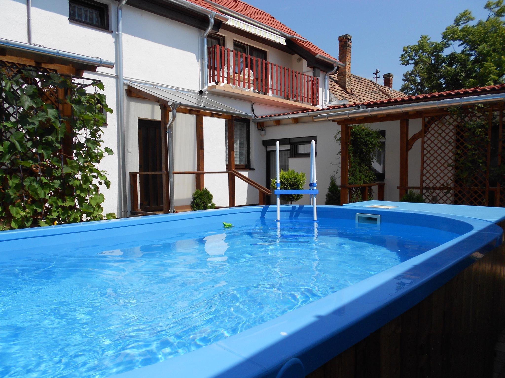 Ferienwohnung in Zentrumsnähe mit Pool  am Balaton Plattensee