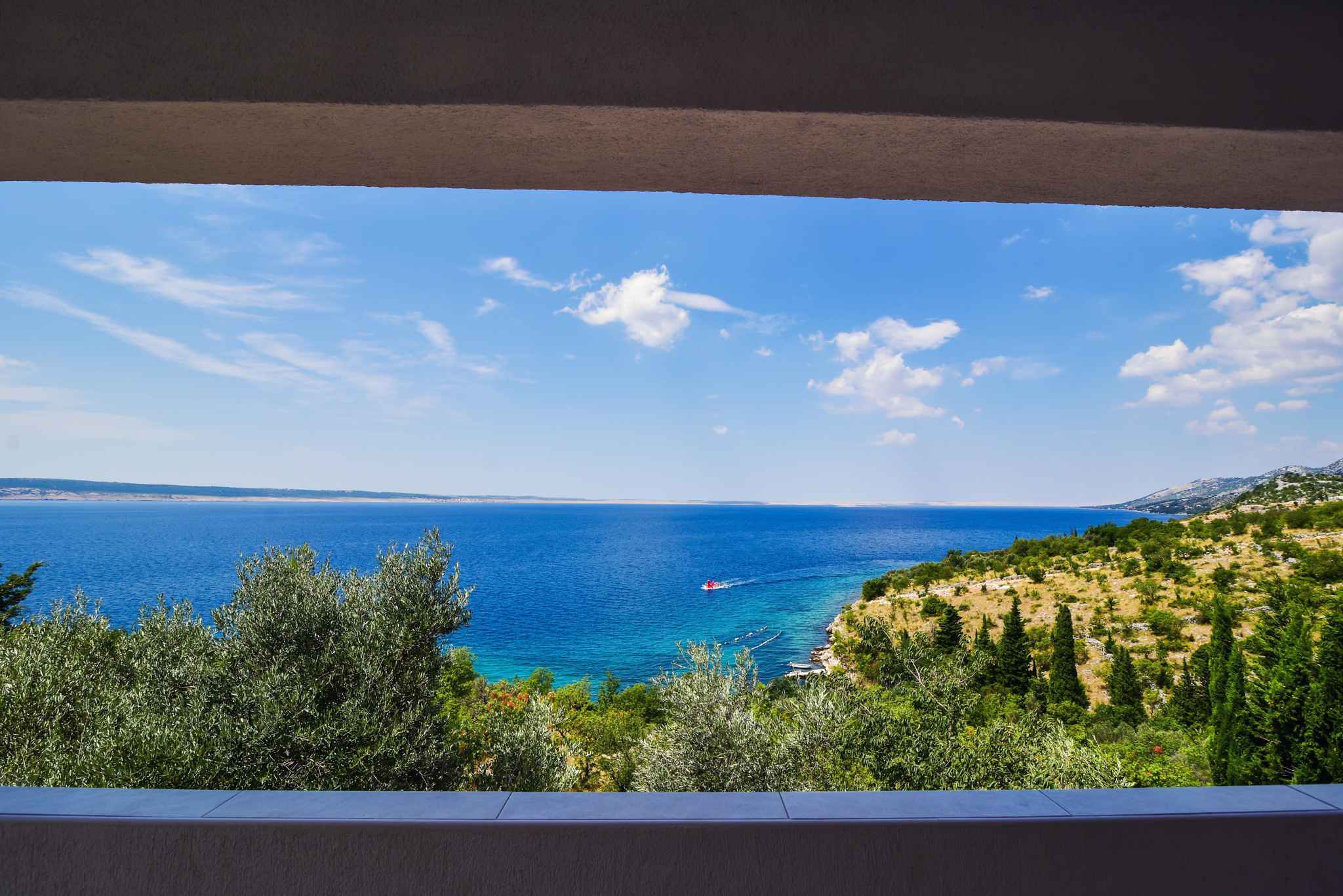 Ferienhaus mit Meerblick und Terrasse Ferienhaus  Zadar Riviera