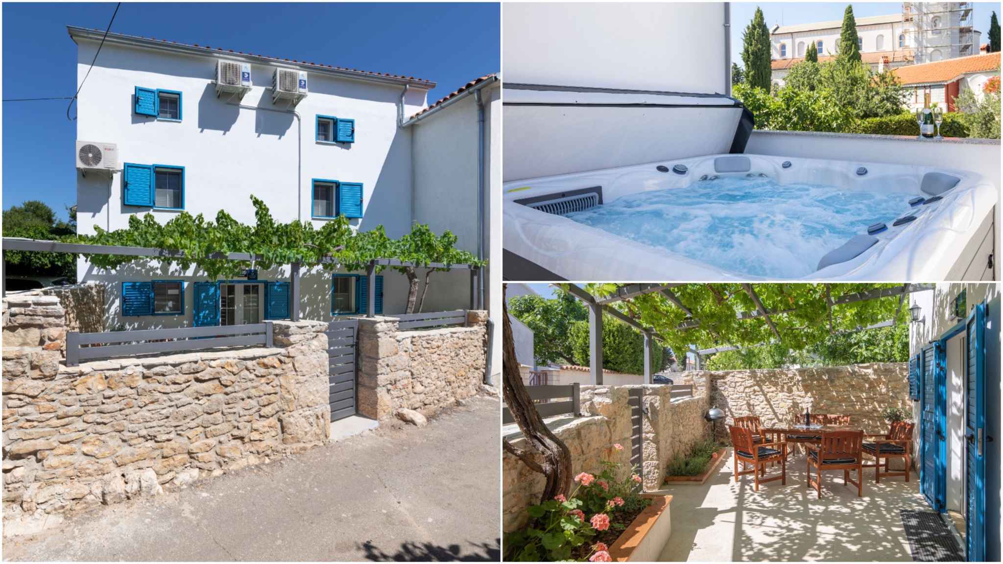 Ferienhaus mit Terrasse und Whirlpool Ferienhaus in Istrien