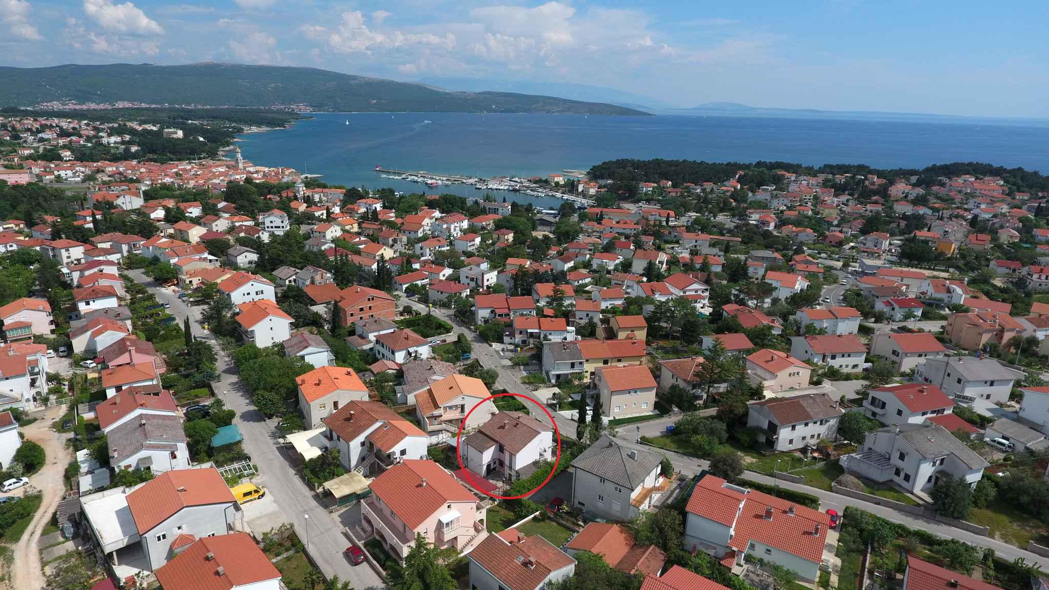 Ferienwohnung mit Klima und Terrasse   kroatische Inseln