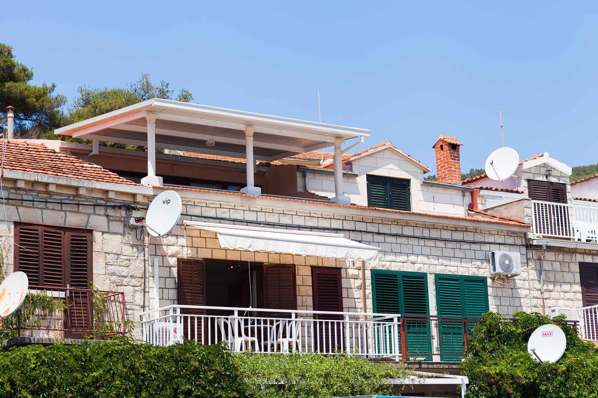 Ferienwohnung mit Meerblick und Balkon nur 50 m vo   Insel Korcula