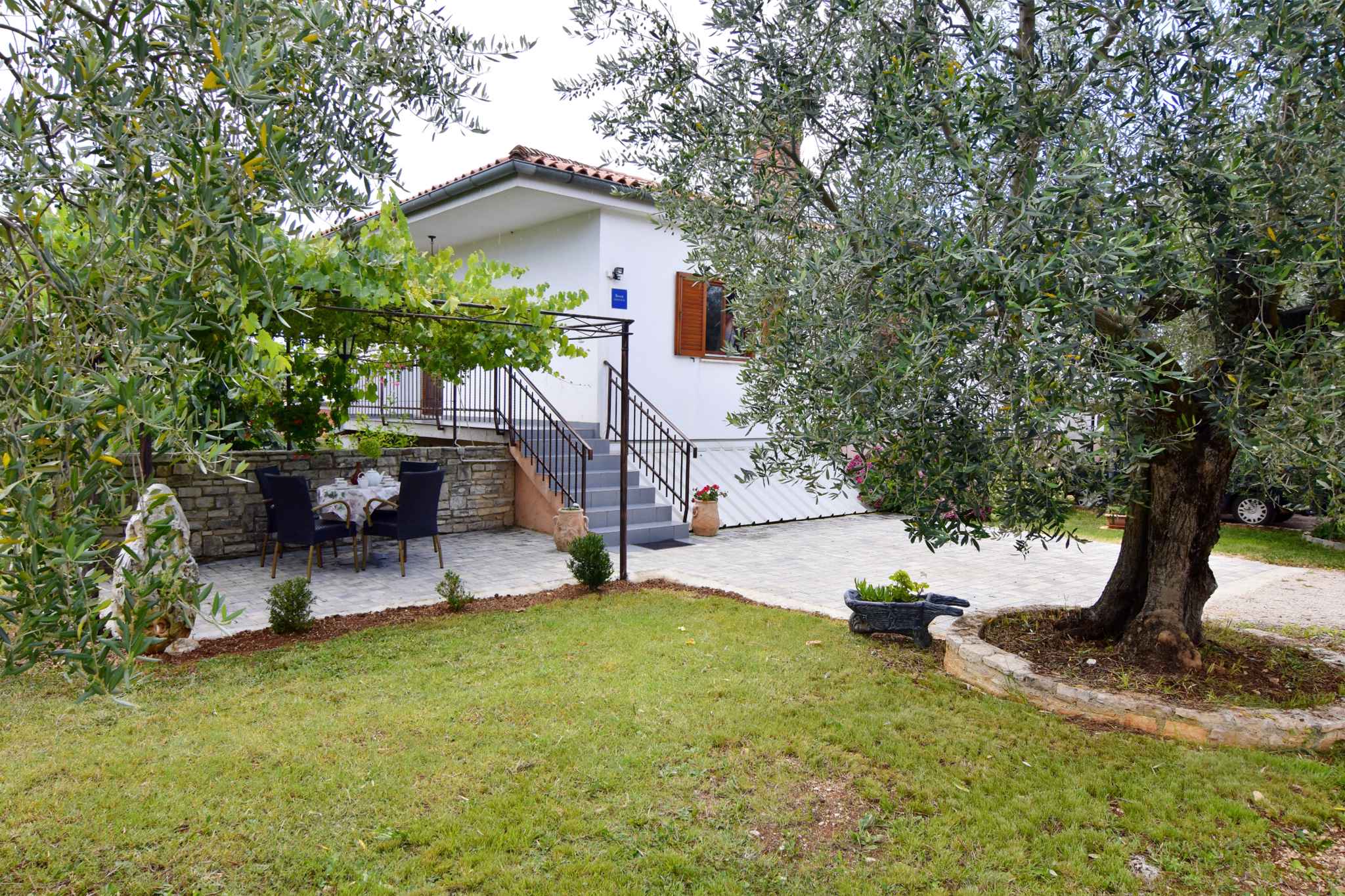 Ferienwohnung mit Klimaanlage und Terrasse Bauernhof in Istrien