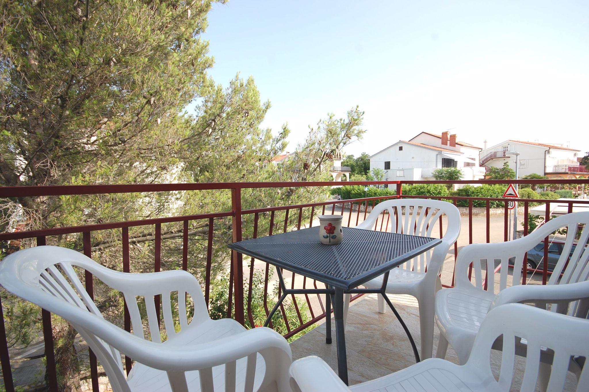 Ferienwohnung mit Klimaanlage und Balkon   Insel Krk