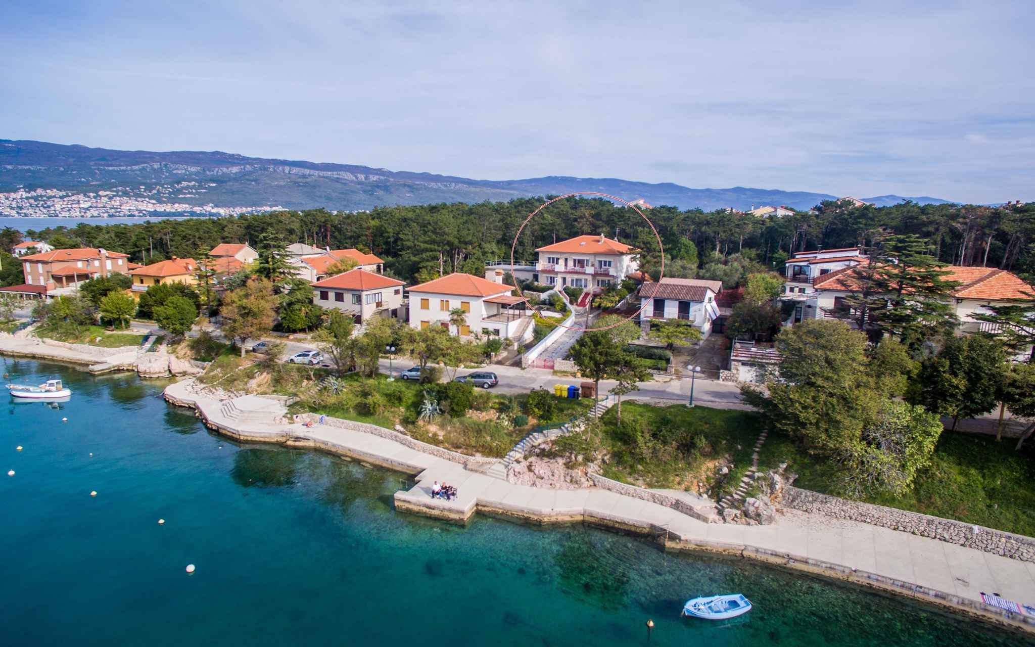 Ferienwohnung 20 m vom Strand entfernt   kroatische Inseln