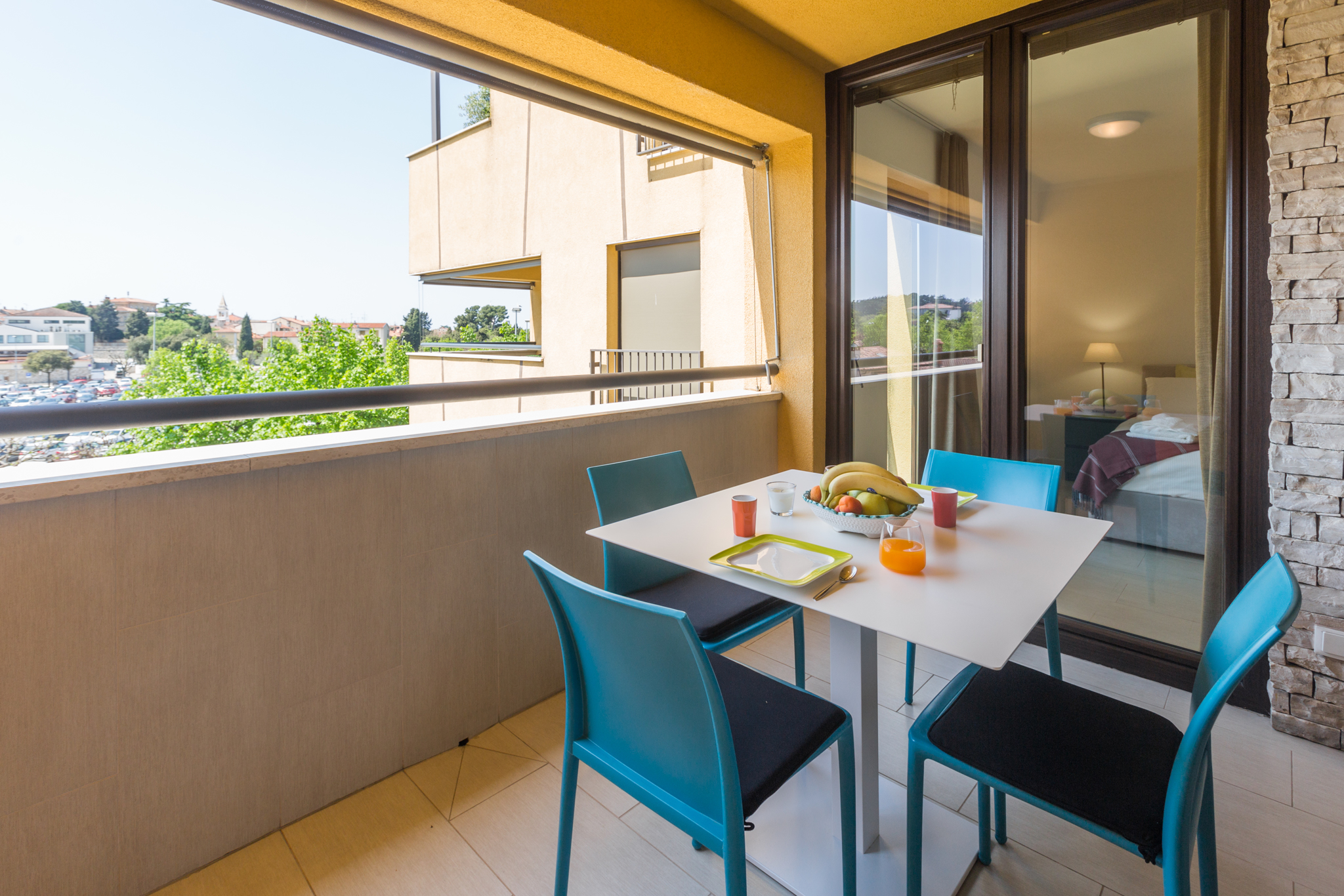 Ferienwohnung mit Klimaanlage und Balkon  in Istrien