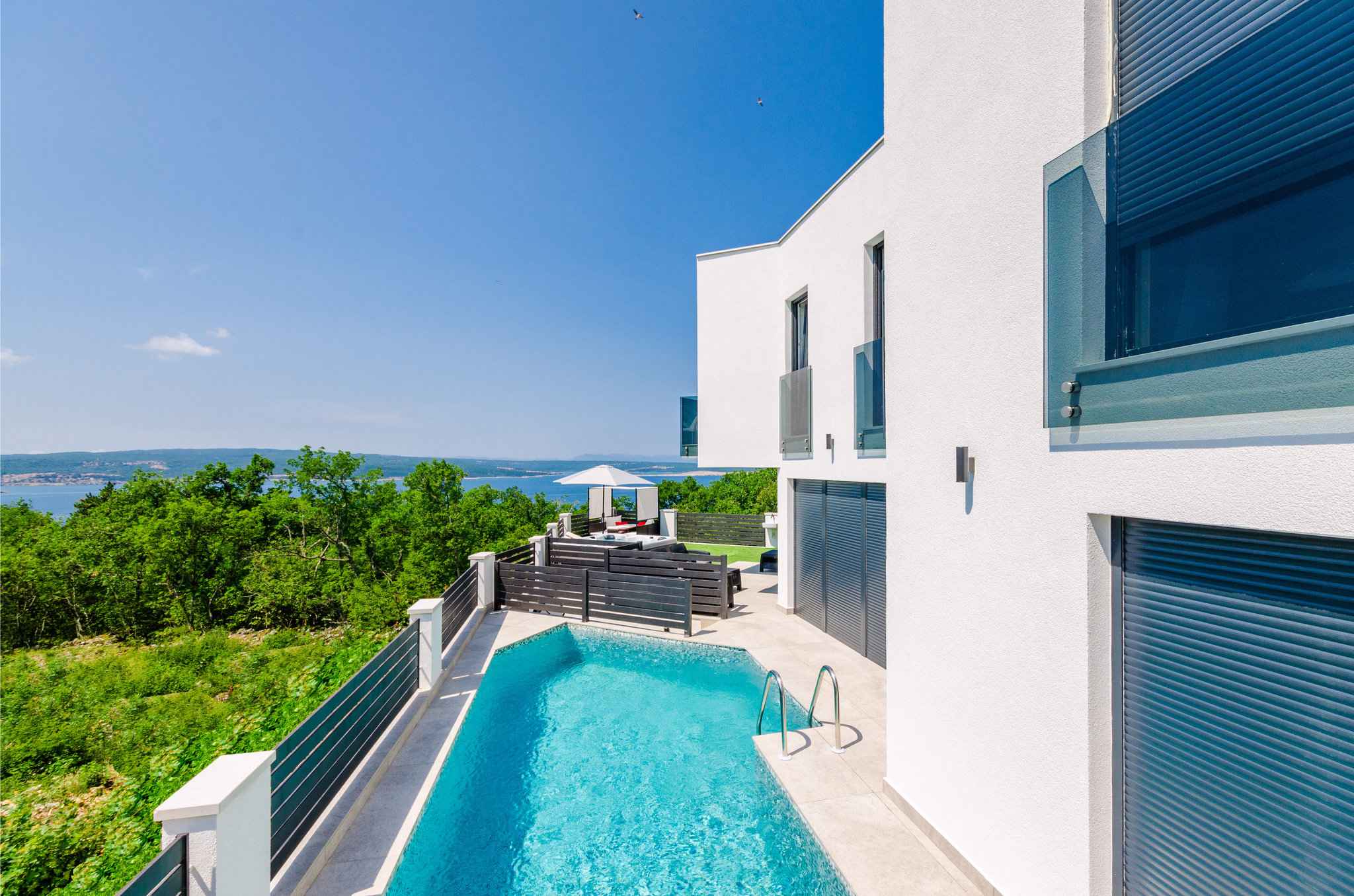 Villa mit Whirlpool und Swimmingpool   Crikvenica